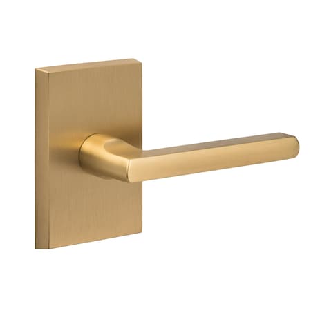 Sure-Loc Hardware Logan Passage Lever, Satin Brass